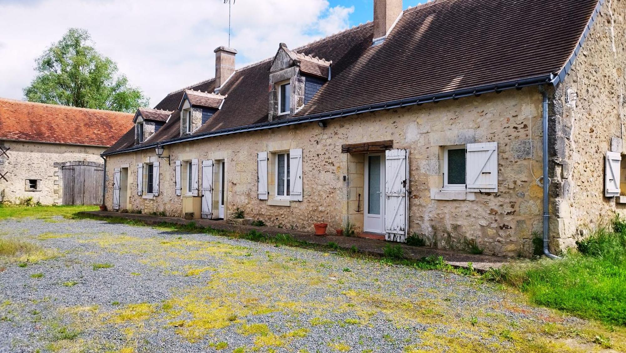 Gite De La Courtaudiere Le Petit-Pressigny Bagian luar foto